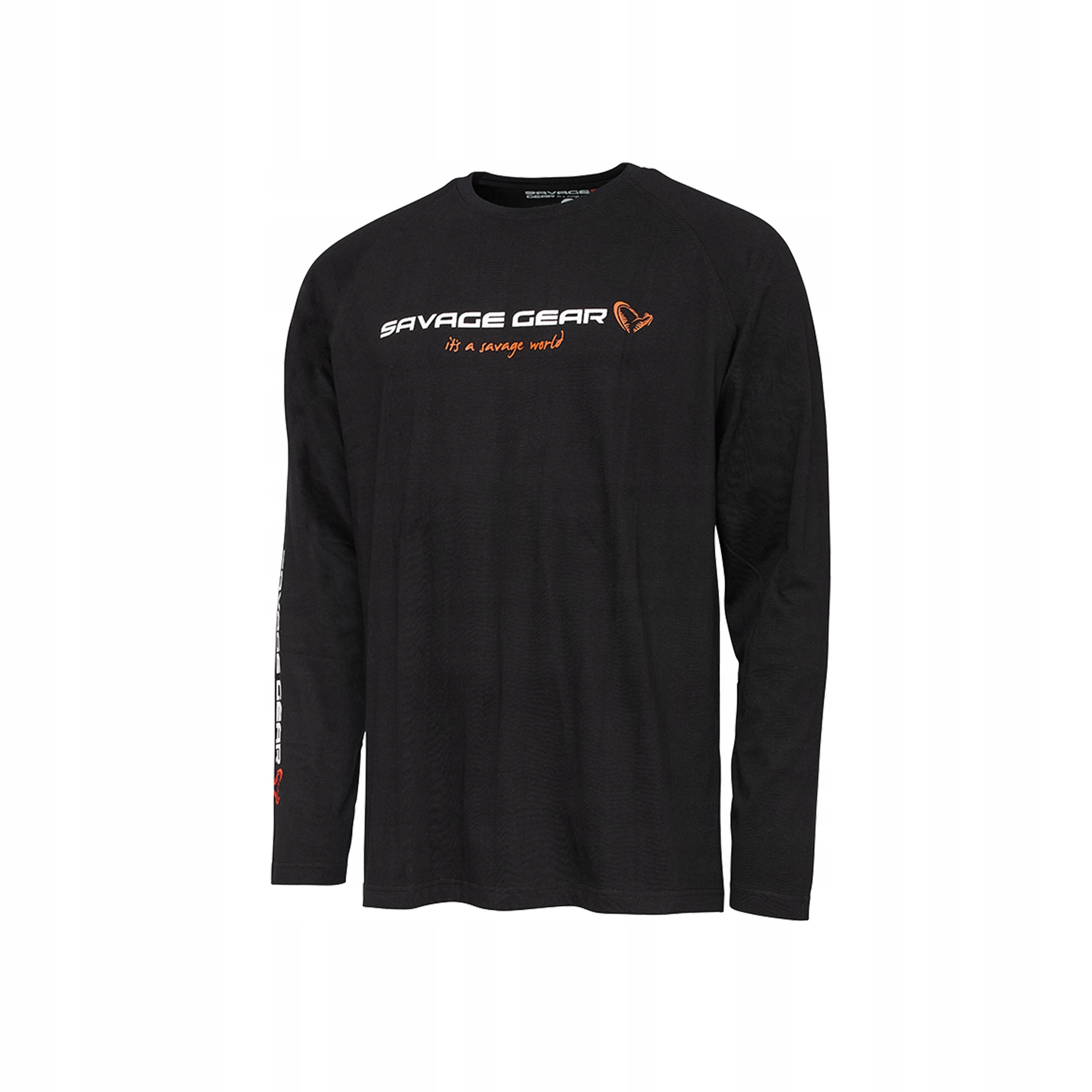 Koszulka dla wędkarza z długim rękawem Savage Gear rozm.L czarna