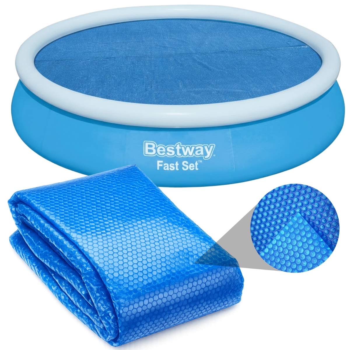 Fólie Na Ohřev Vody Krycí Plachta Je Vhodná Pro Bazén Bestway 57274