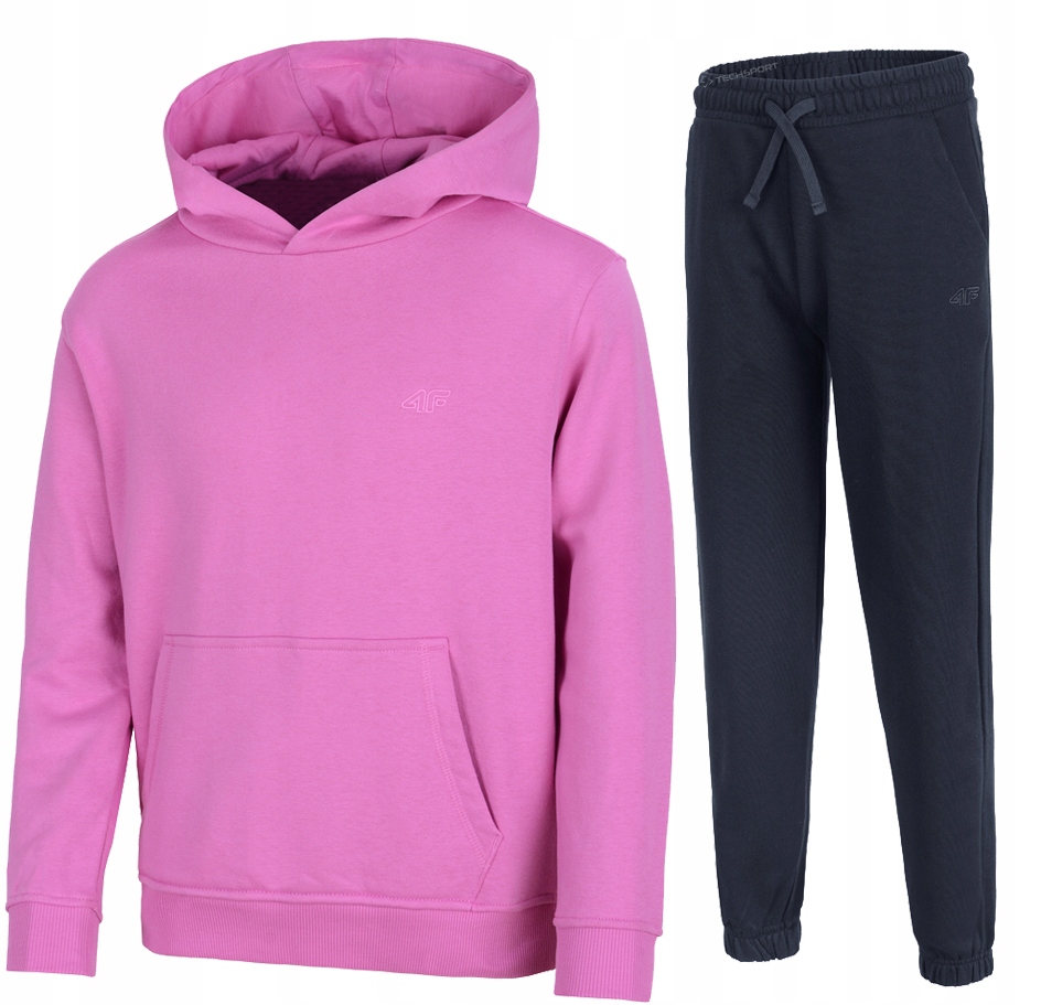 4F Dziewczęcy Dres Komplet Bluza Spodnie rozm 158