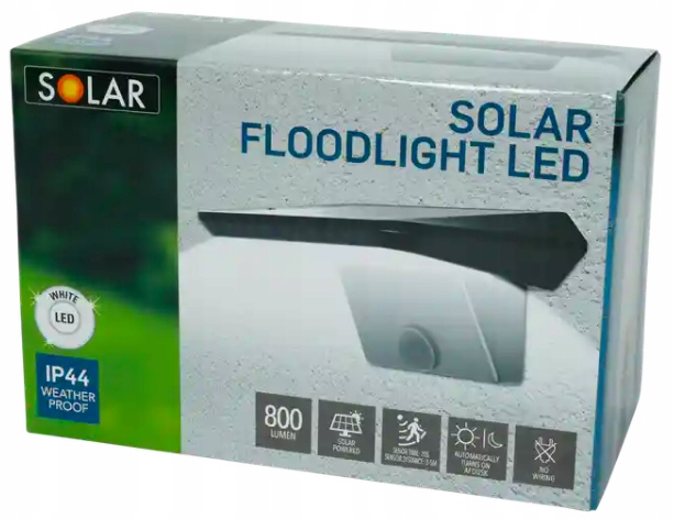 

Solarna lampa Led z czujnikiem ruchu Solar 800 Lum
