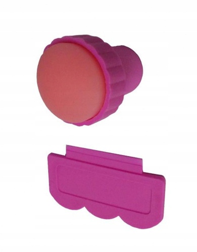 STEMPEL DO ZDOBIENIA PAZNOKCI I ZDRAPKA DO BLASZEK