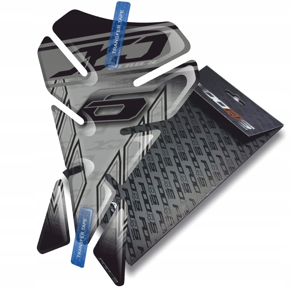 Tank-pad V1 od firmy Fooqs pro Yamaha XJ-6 Stříbrný