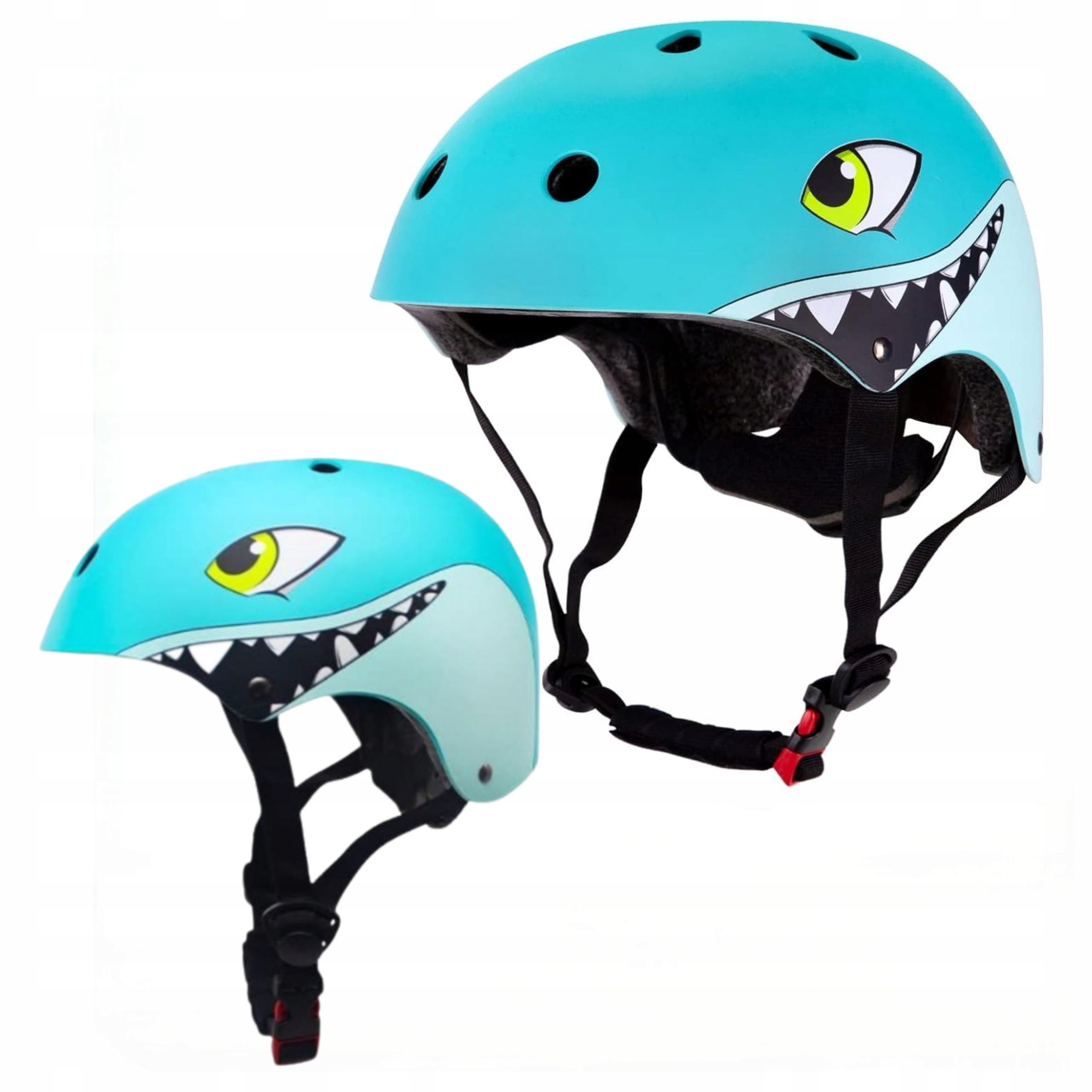 Kask Dzieciecy Regulowany Lekki Regulowany 2-8 Rozmiar S 51-54 Rowerowy