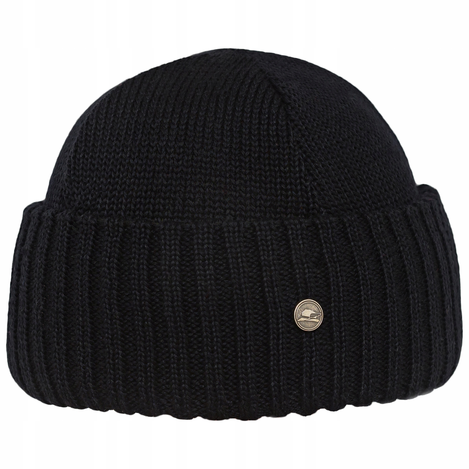 

Czapka Zimowa Jesienna Beanie Wełniana Czarna Uniw