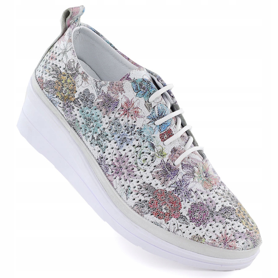 Polobotky kožené ažurové multi T.Sokolski W26-150 36