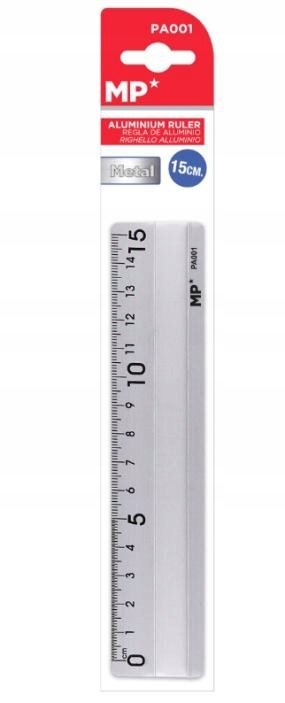 

Aluminiowa linijka 15 cm Mp