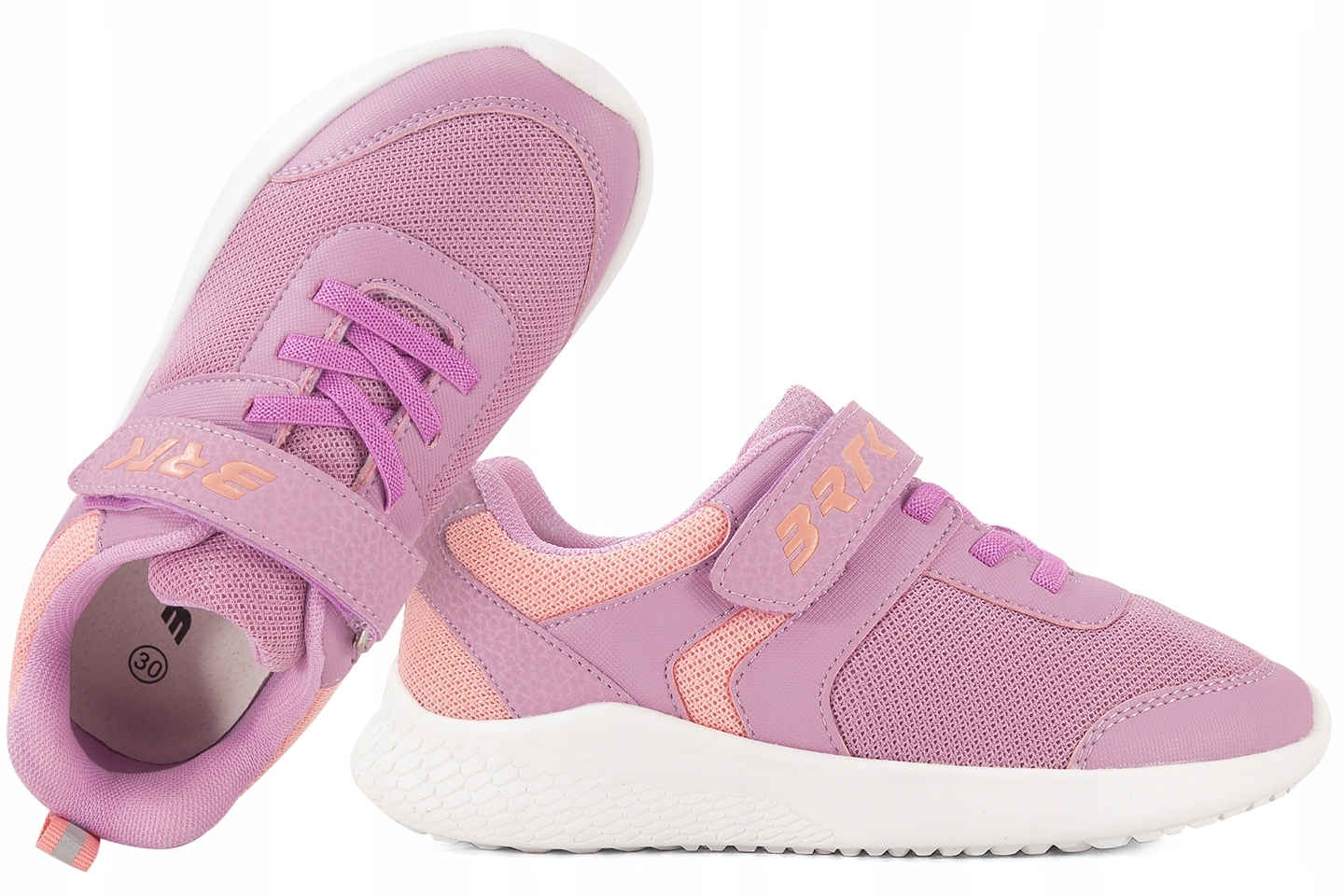 Bartek 8700315 Buty Sportowe Dziewczęce Sneakersy Pu Rzep 28 Fioletowy