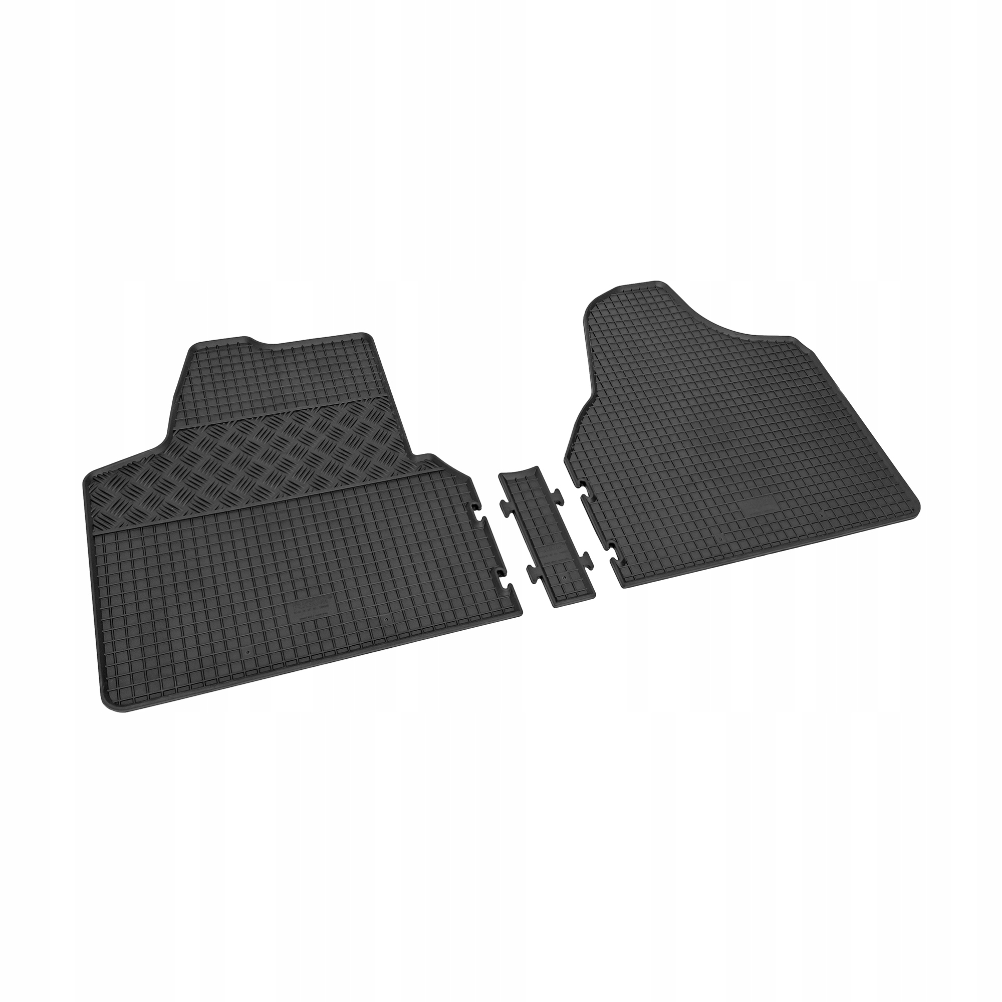 Dywaniki do Fiat Scudo 8/9 miejsc 2007-2016 Materiał guma