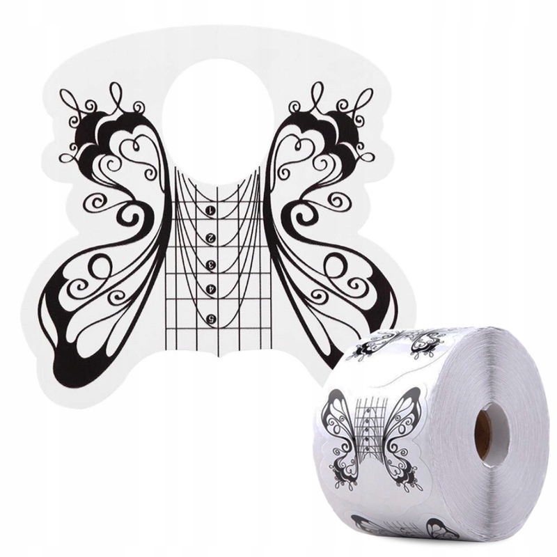 

Formy Do Przedłużania Paznokci Szablony 100 Szt.