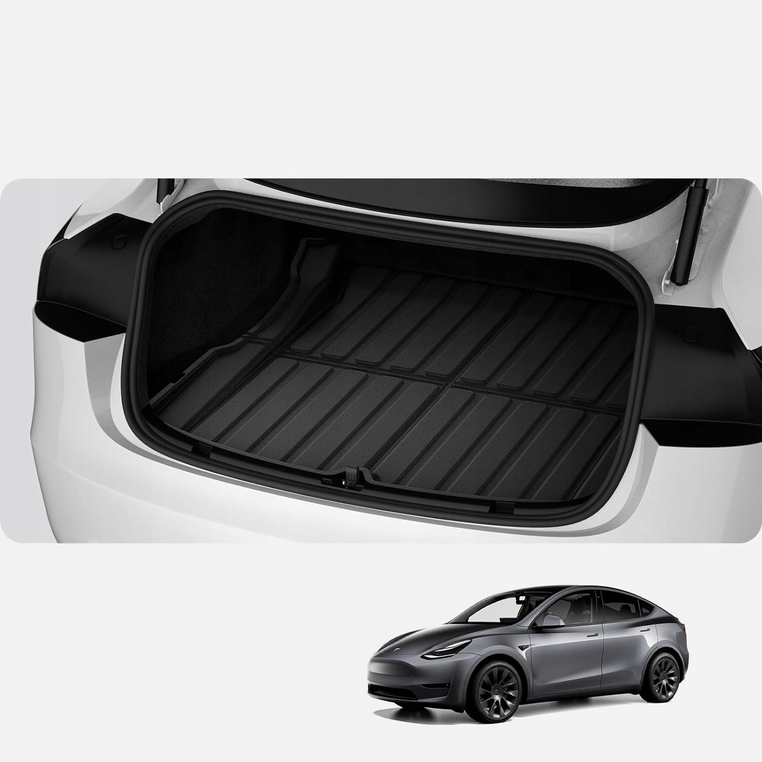 Duża mata do bagażnika tylnego do Tesla Model 3 Highland, Spigen Car Mat Stan opakowania oryginalne