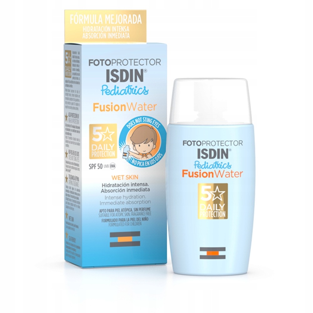 Isdin Fotoprotector Pediatrics Fusion Water Krem do opalania Spf 50