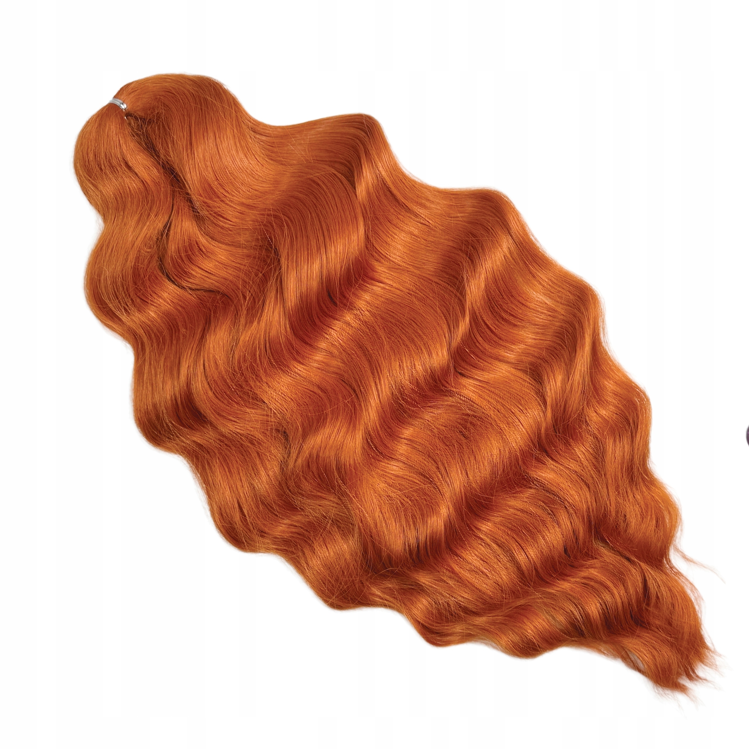 Syntetické česací vlasy Afroloki Crochet Hair Body Wave Lena červené