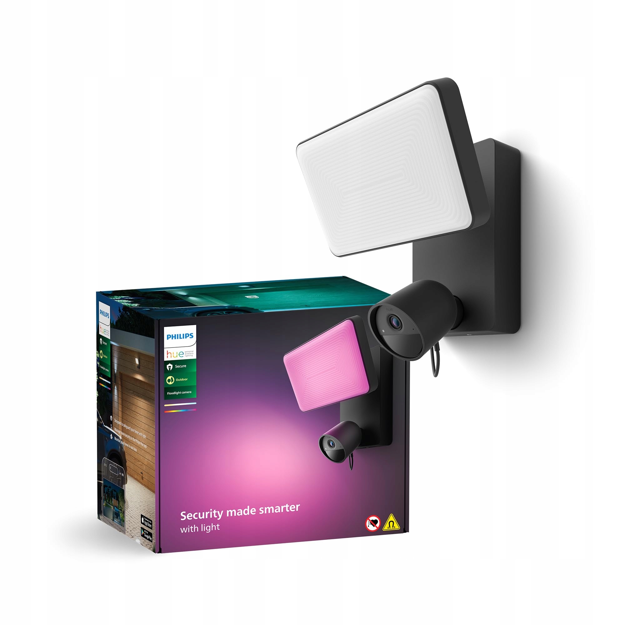 Philips Hue Secure Reflektor s kamerou Eú