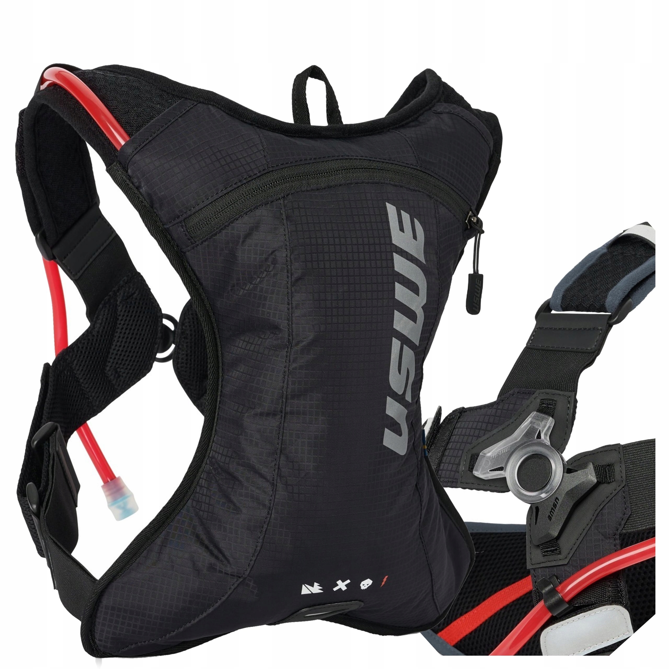 Plecak Rowerowy z Bukłakiem Uswe Outlander 2.0 2025 Czarny 1.5L