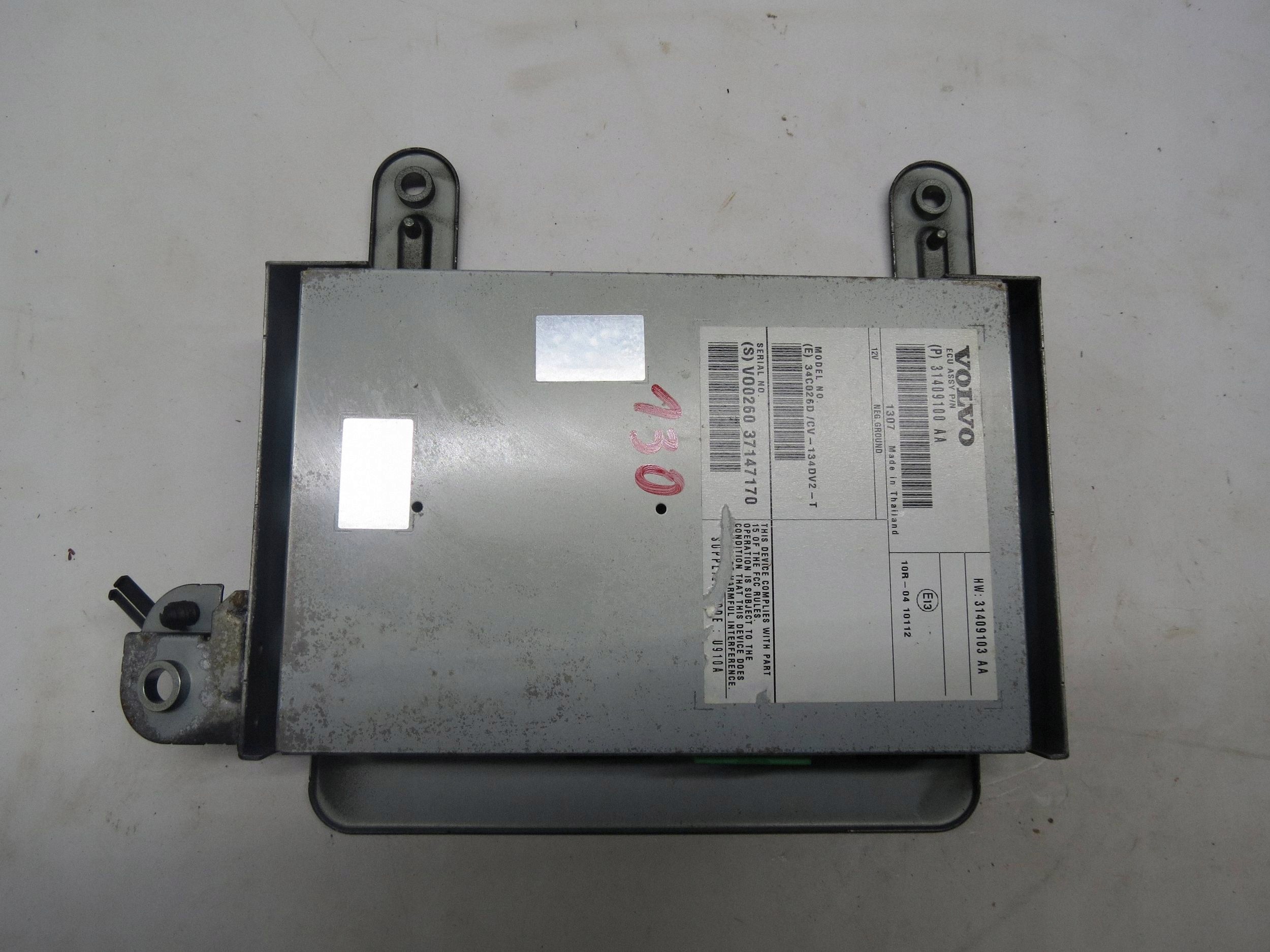 AMPLIFICATORE AUDIO RADIA VOLVO V60 e S60 II 31409100AA