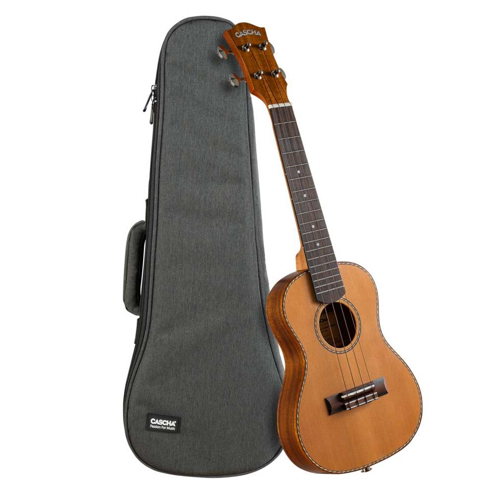 Ukulele koncertowe Cascha Cedar Solid Top