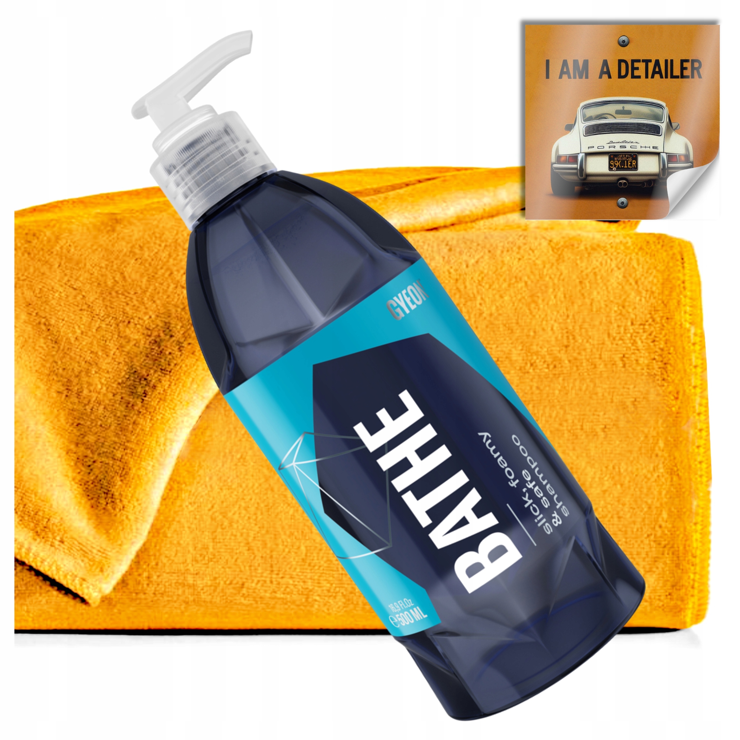 Gyeon Q2M Bathe 0,5L Mocno Skoncentrowany Wydajny Szampon o Neutralnym pH