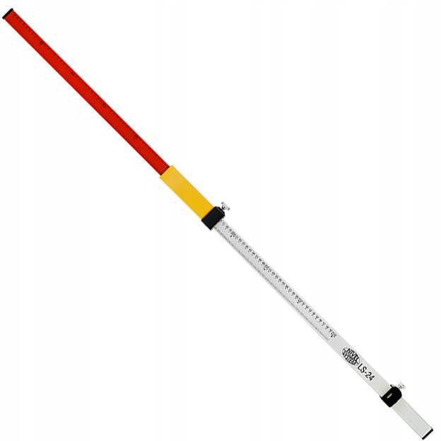 NIVEL SYSTEM ŁATA NIWELACYJNA LASEROWA LS-24 2,4M