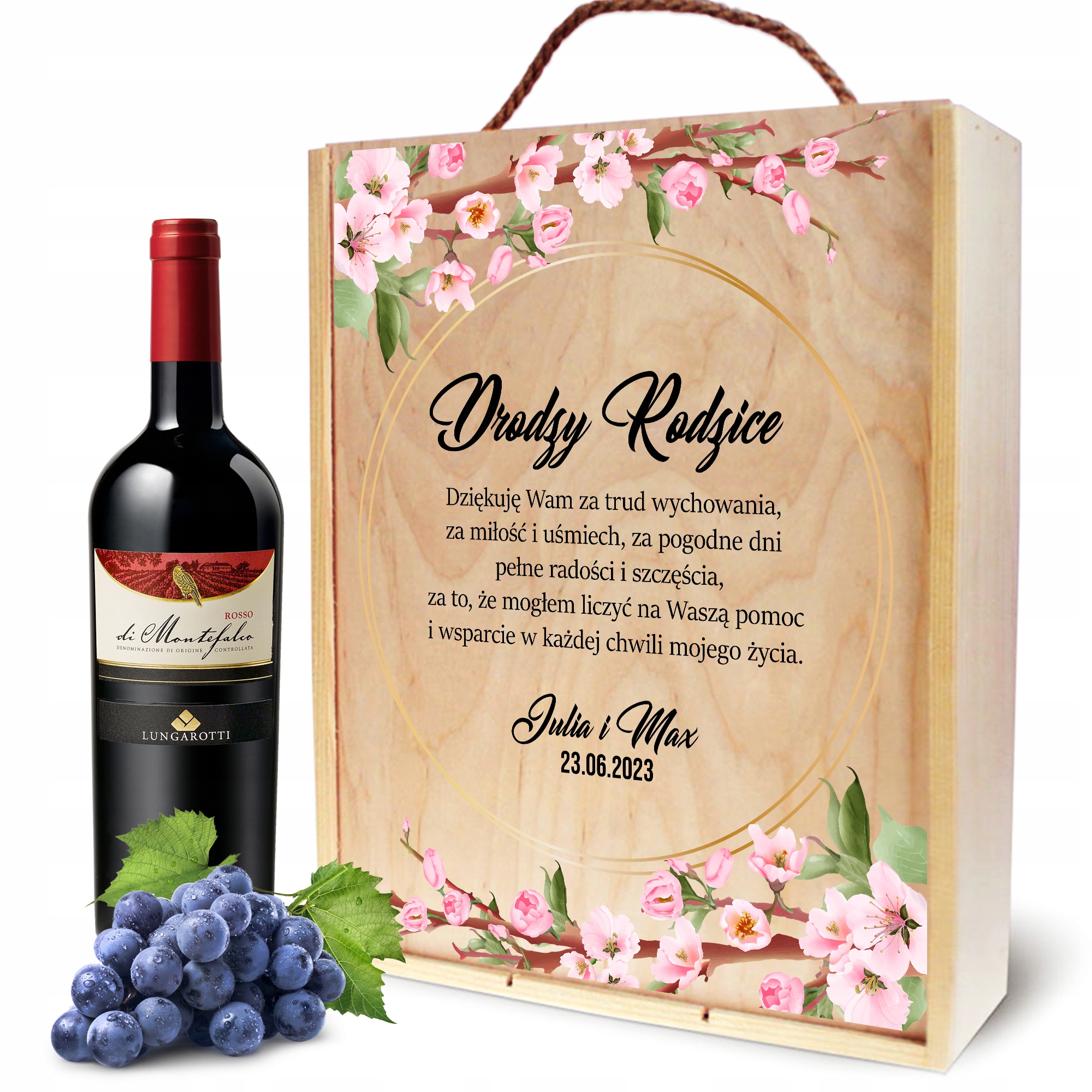 Trojitá Krabička Na Víno Dárek Pro Rodiče