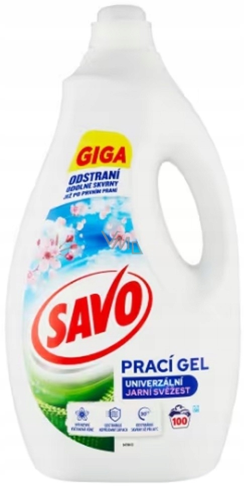 Levně Savo prací gel Jarní Svěžest 5l/100pd