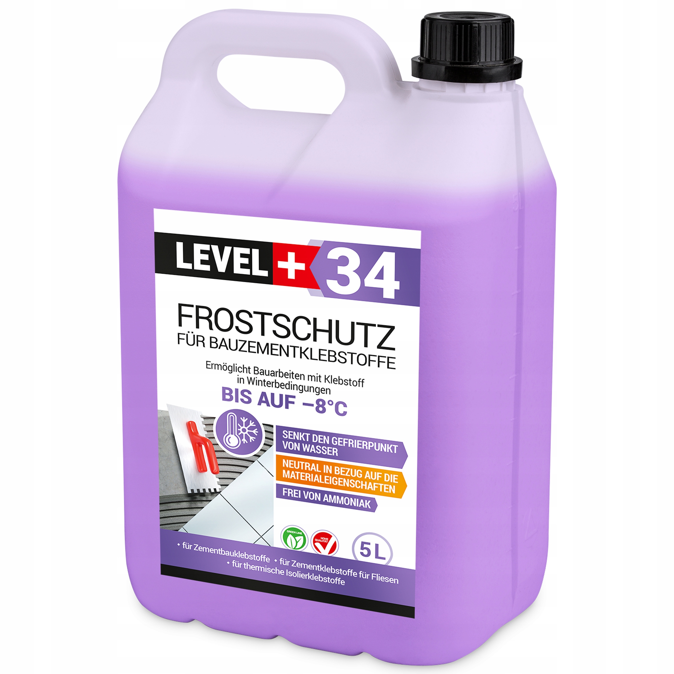 

Plastyfikator 5L Płyn do Kleju -8°C Zima Level+34