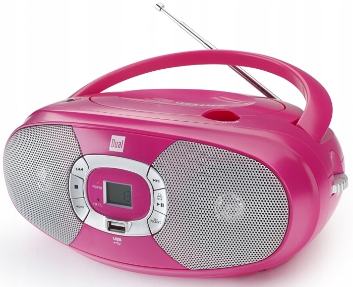 Radioodtwarzacz Dual P 390 CD Mp3 Usb Aux Boombox Radio Przenośne