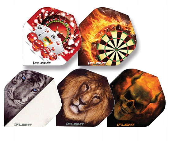 Piórka lotek dart SUNFLEX Profesional 3 szt. 2056