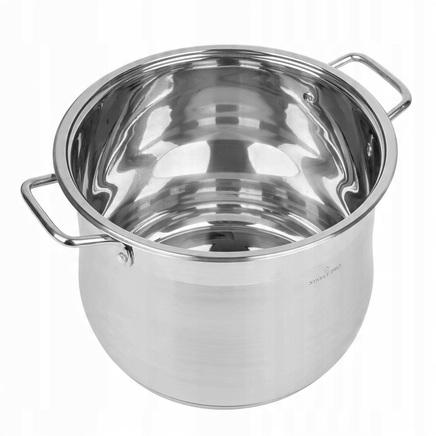 

Garnek Stalowy Starke Pro Alto Z Pokrywką 16.5 L
