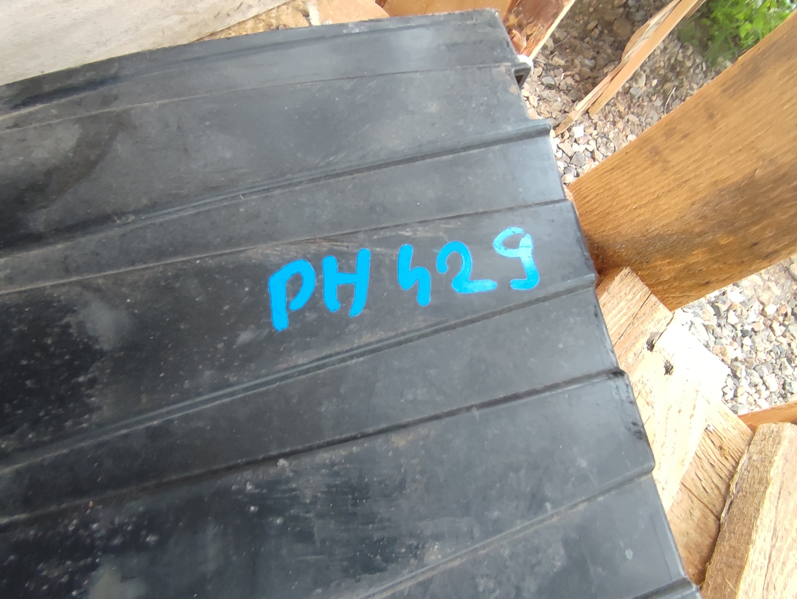 bumper rear part rear FORD TRANSIT MK8 BK31-17E926