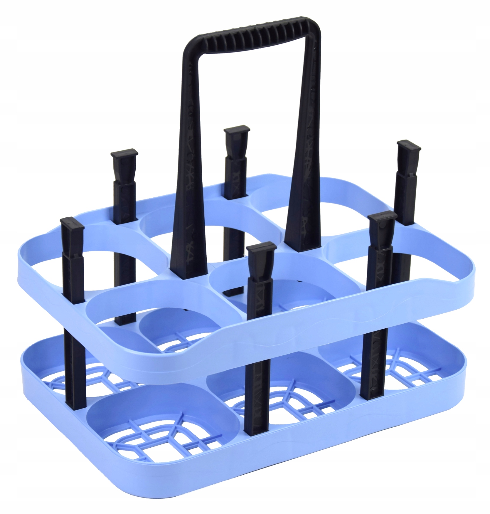 SOLIDNY KOSZYK NOSIDEŁKO NA BUTELKI ORGANIZER BM Stan opakowania oryginalne