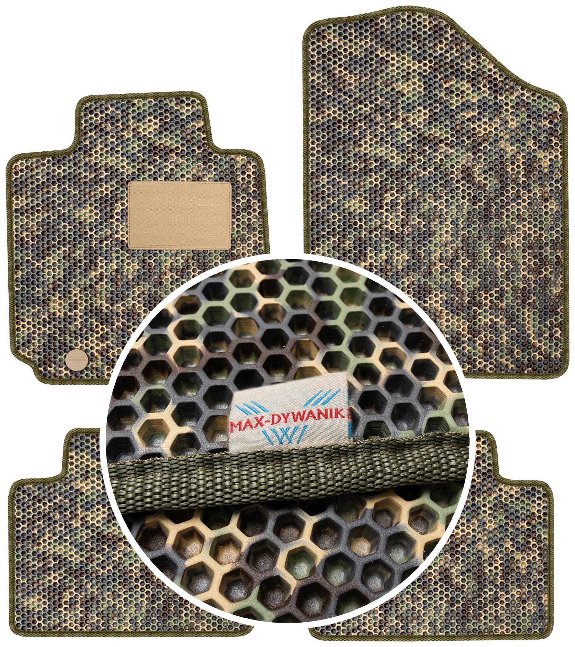 Hyundai Veloster 2011-2018 Gumové rohože do auta Eva Moro