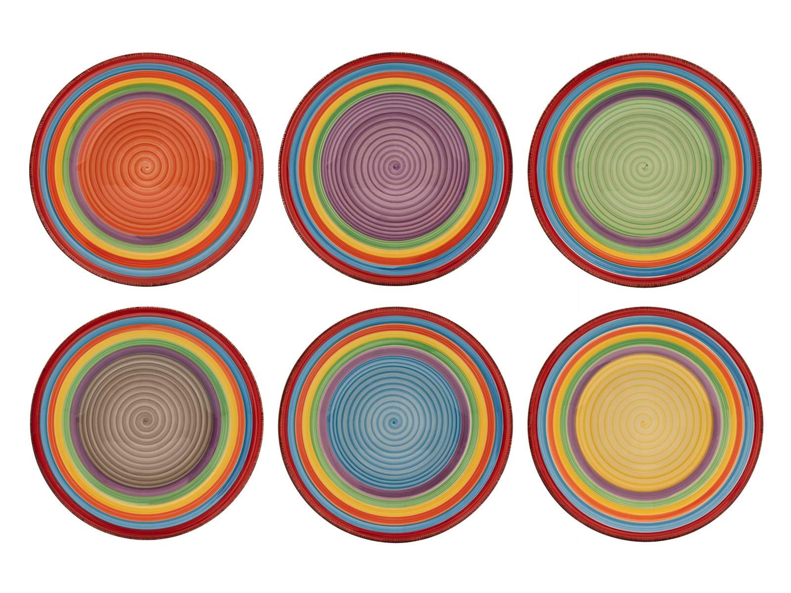 TALERZ DO ZUPY głęboki 21cm MEXICO 6szt