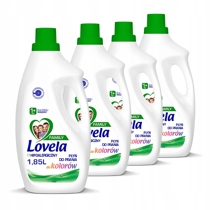 

Lovela Family Płyn do Prania Color 4x1,85l