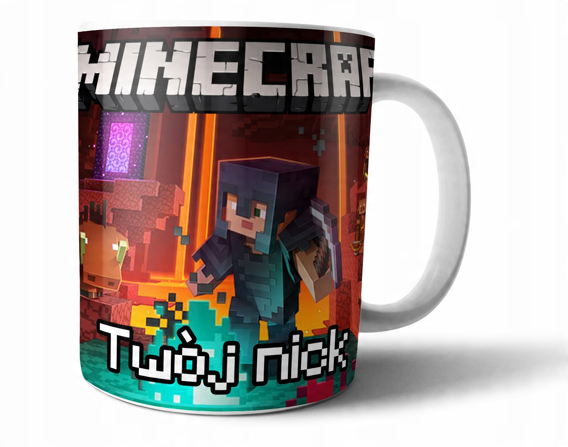 

Kubek Minecraft Z Twoim Imieniem Kartonik