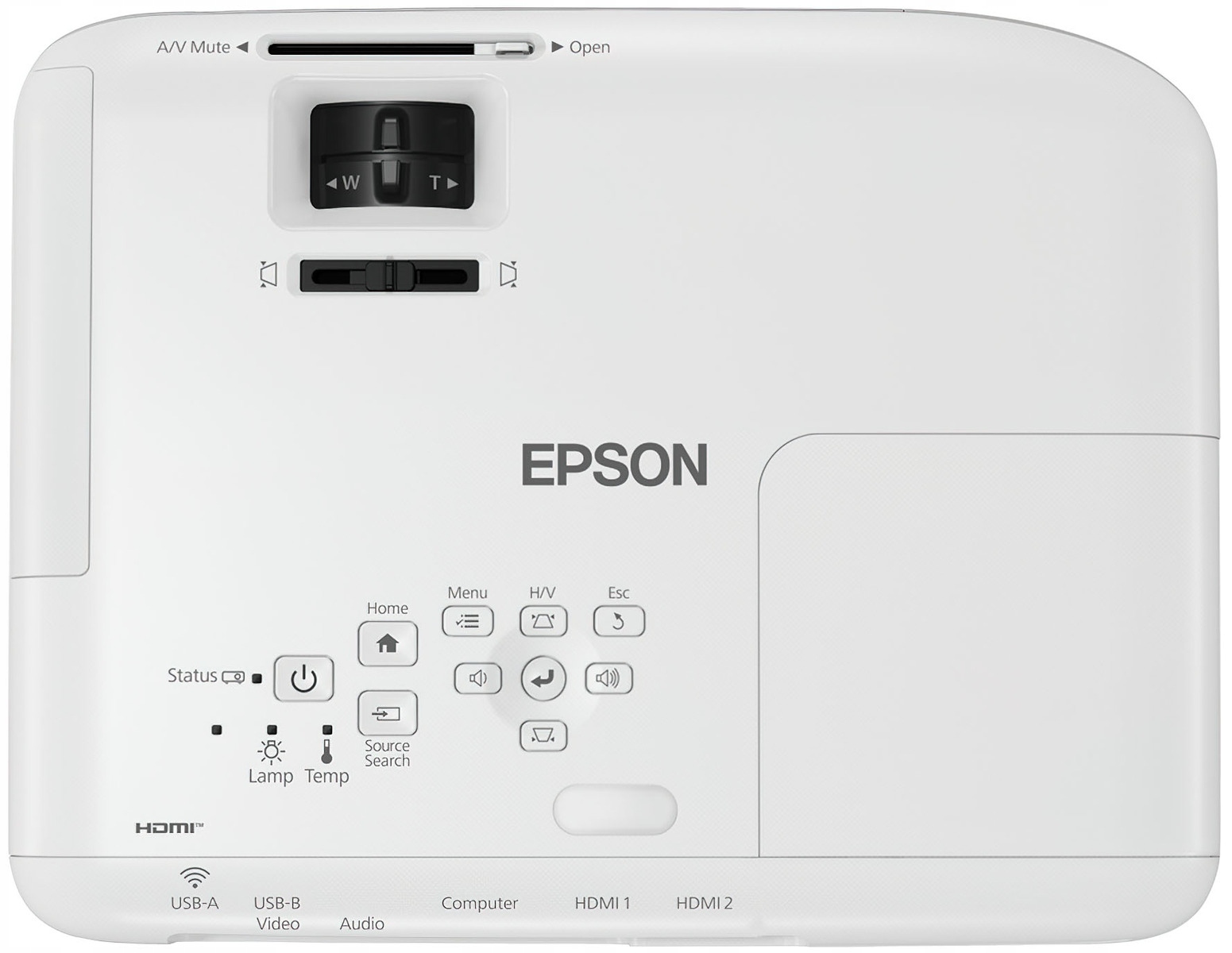 Projektor EPSON EB-FH06 Jasność lampy (ANSI) 3500 lm