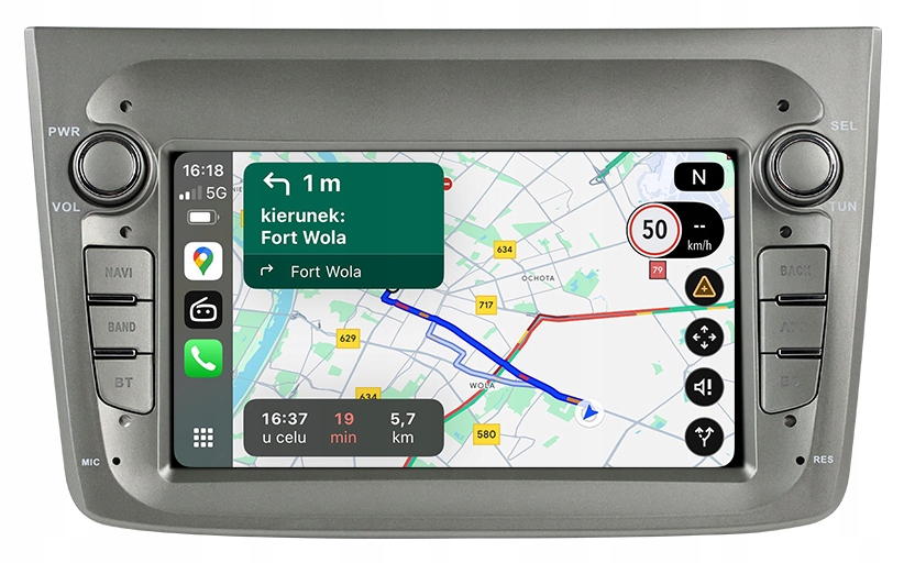 Alfa Romeo Mito Radio Nawigacja Android Auto Apple Carplay