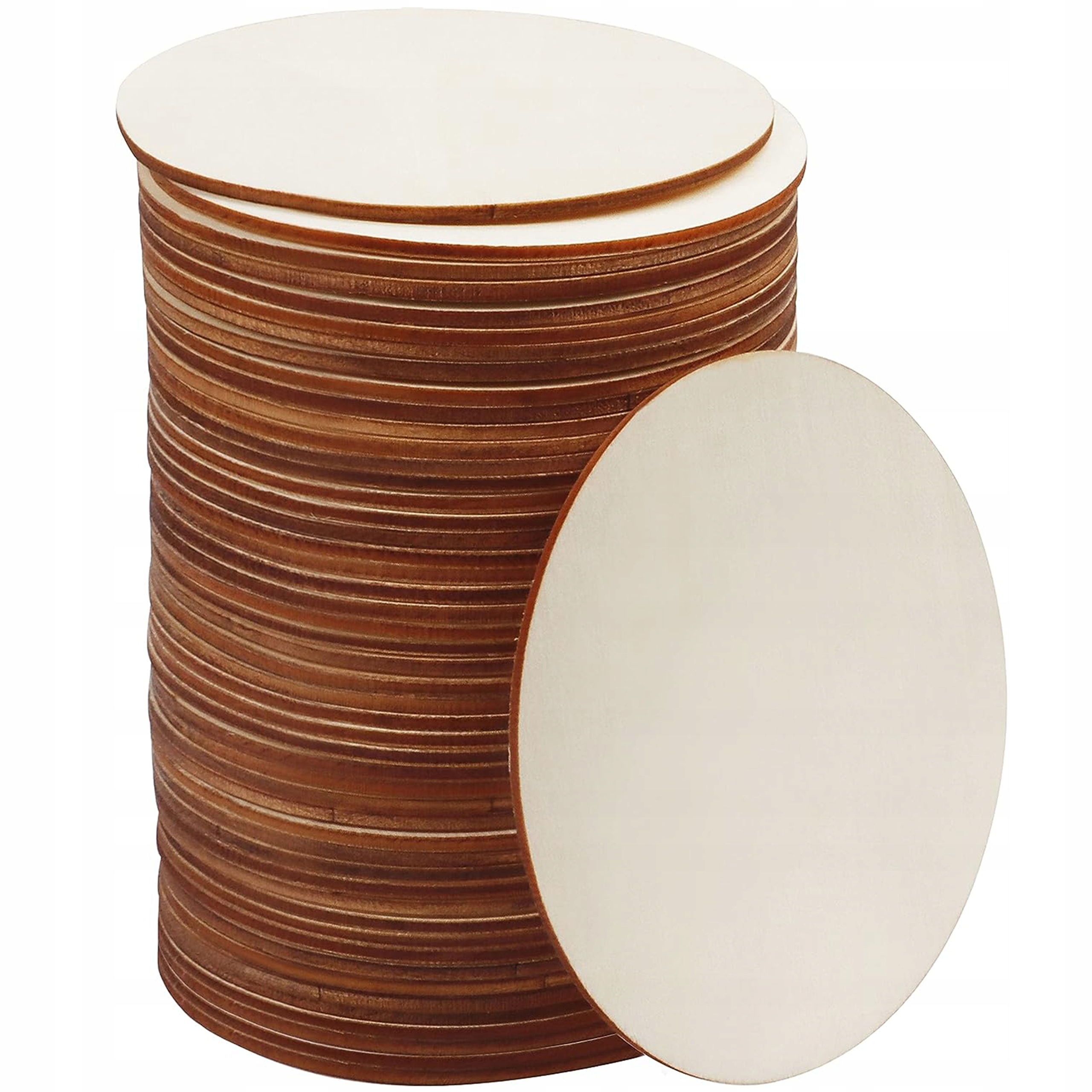 Království dřevěné dekorativní pro dekoraci 100ks Eko Království pro malování Základna 6mm