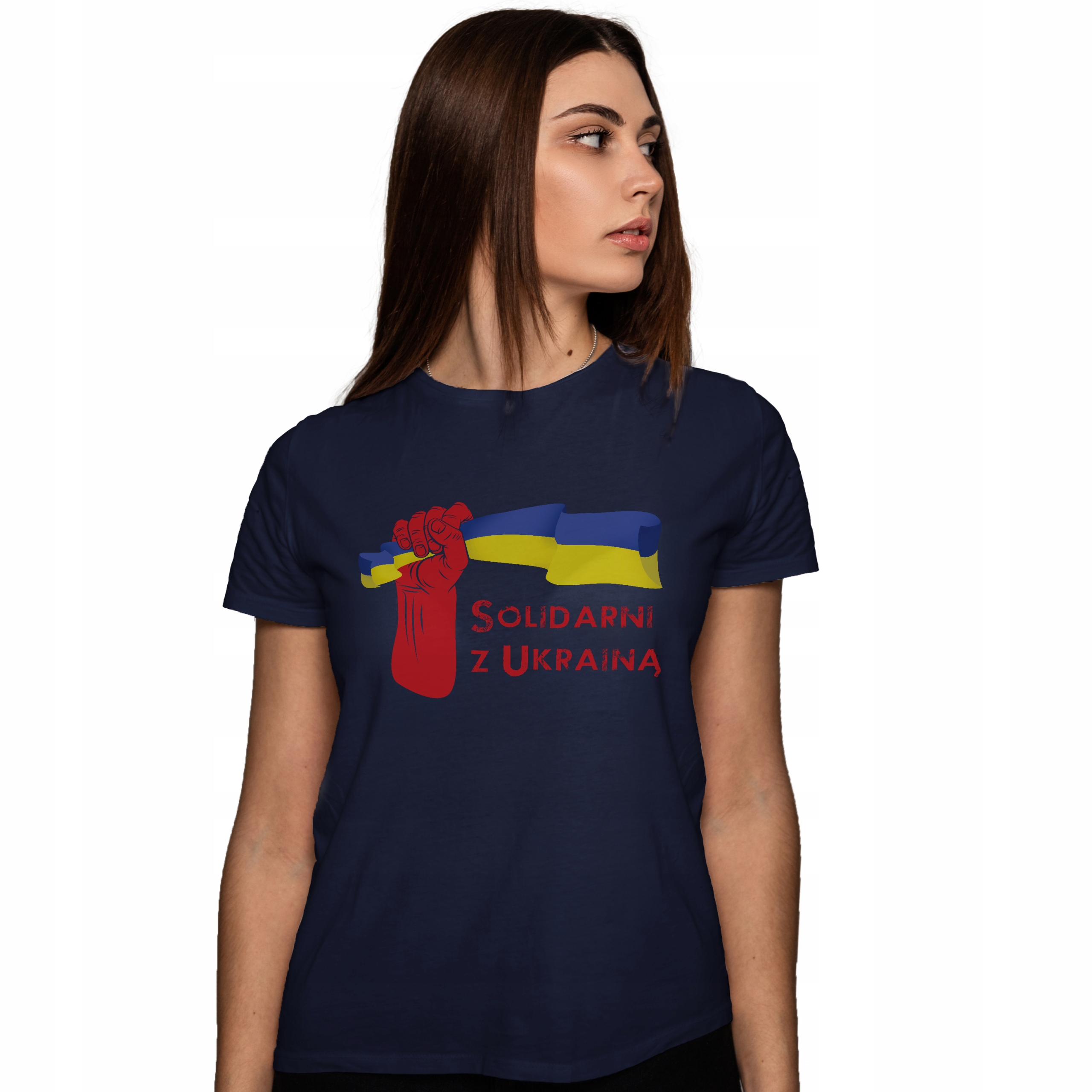 

T-shirt Koszulka Solidarni Z Ukrainą Rosja Putin