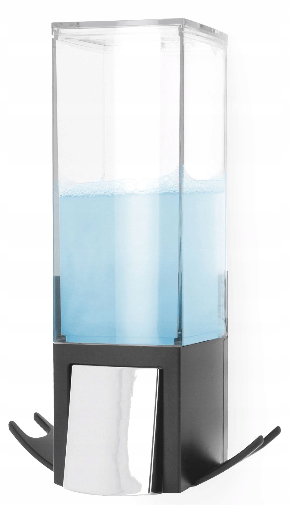 Compactor Edge nástěnný dávkovač mýdla, chrom Abs plast černý, 500 ml