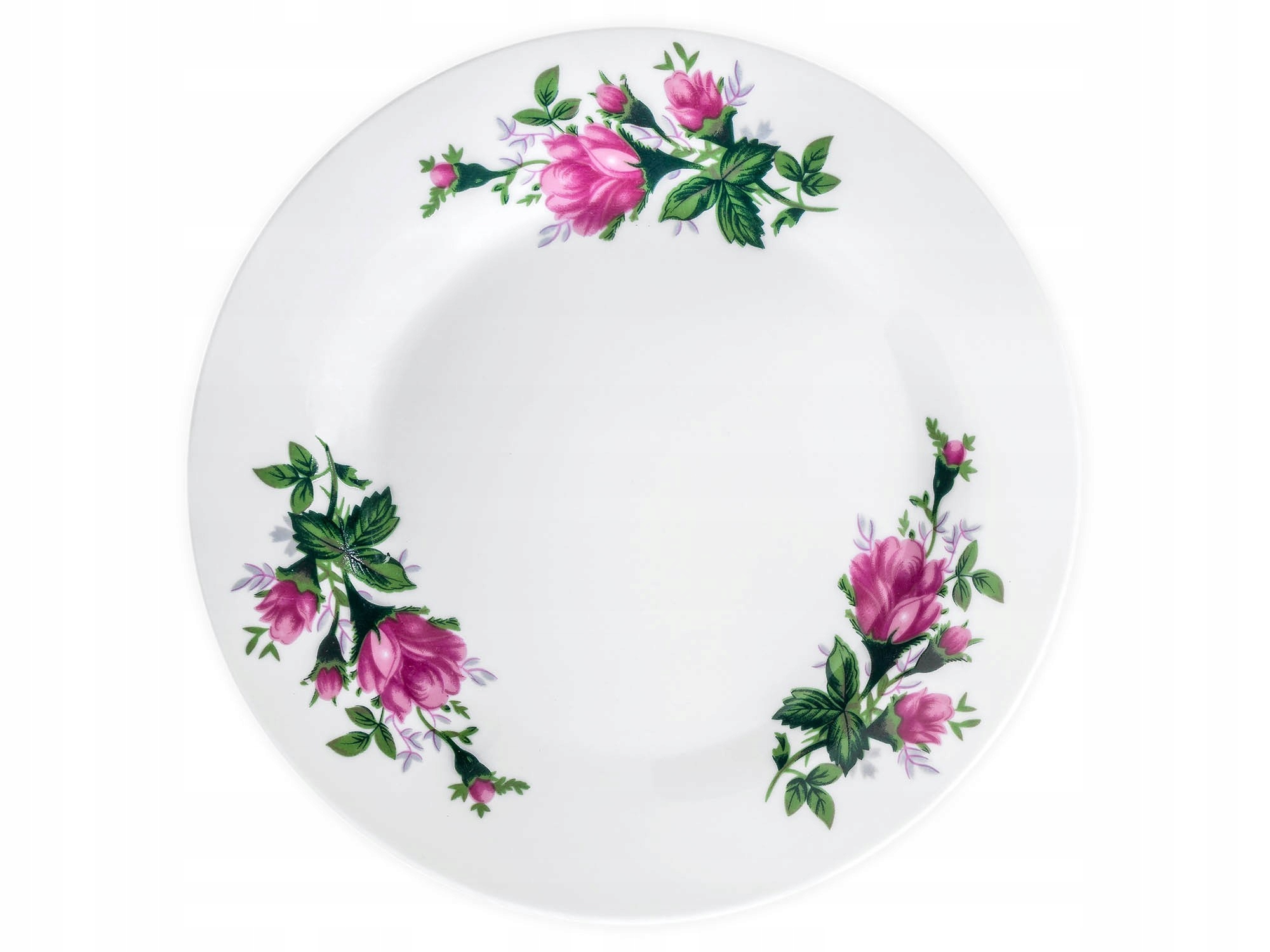 

Talerz obiadowy płytki Porcelana Róże Różyczki