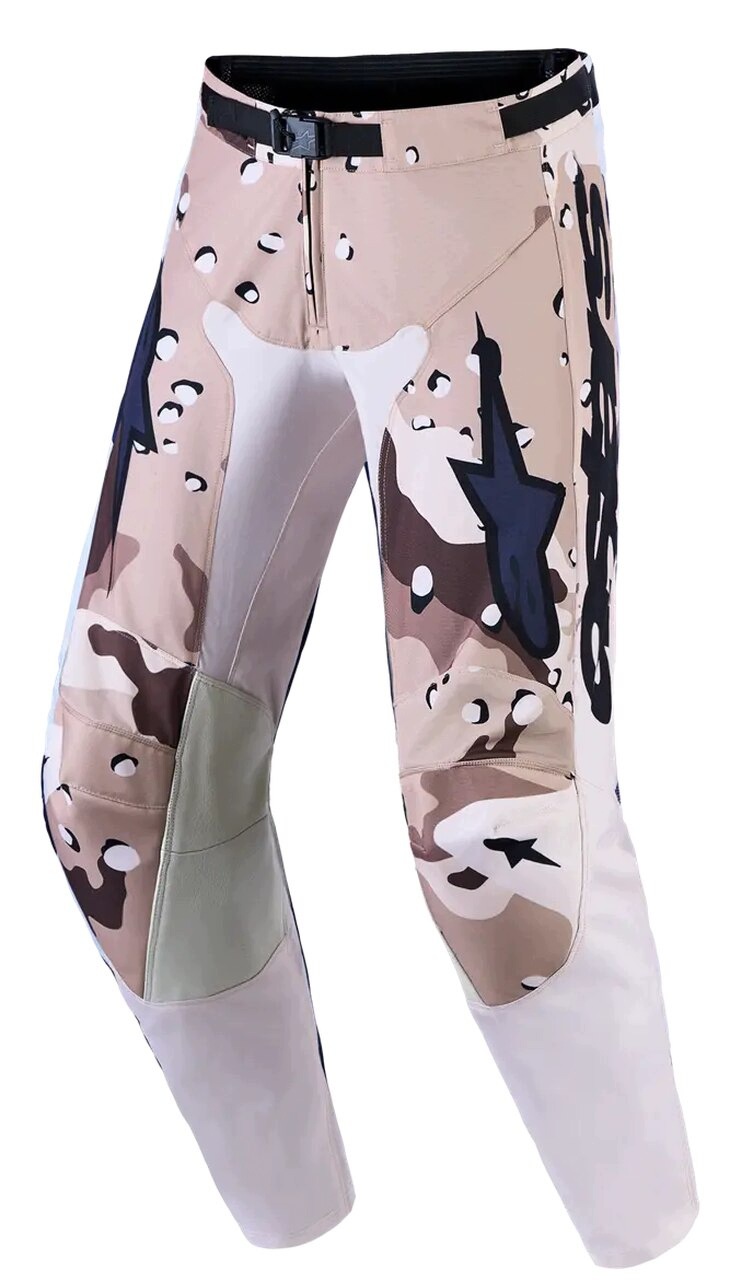 Nohavice Alpinestars Racer Lone Camo/ Off-White/Sand 32