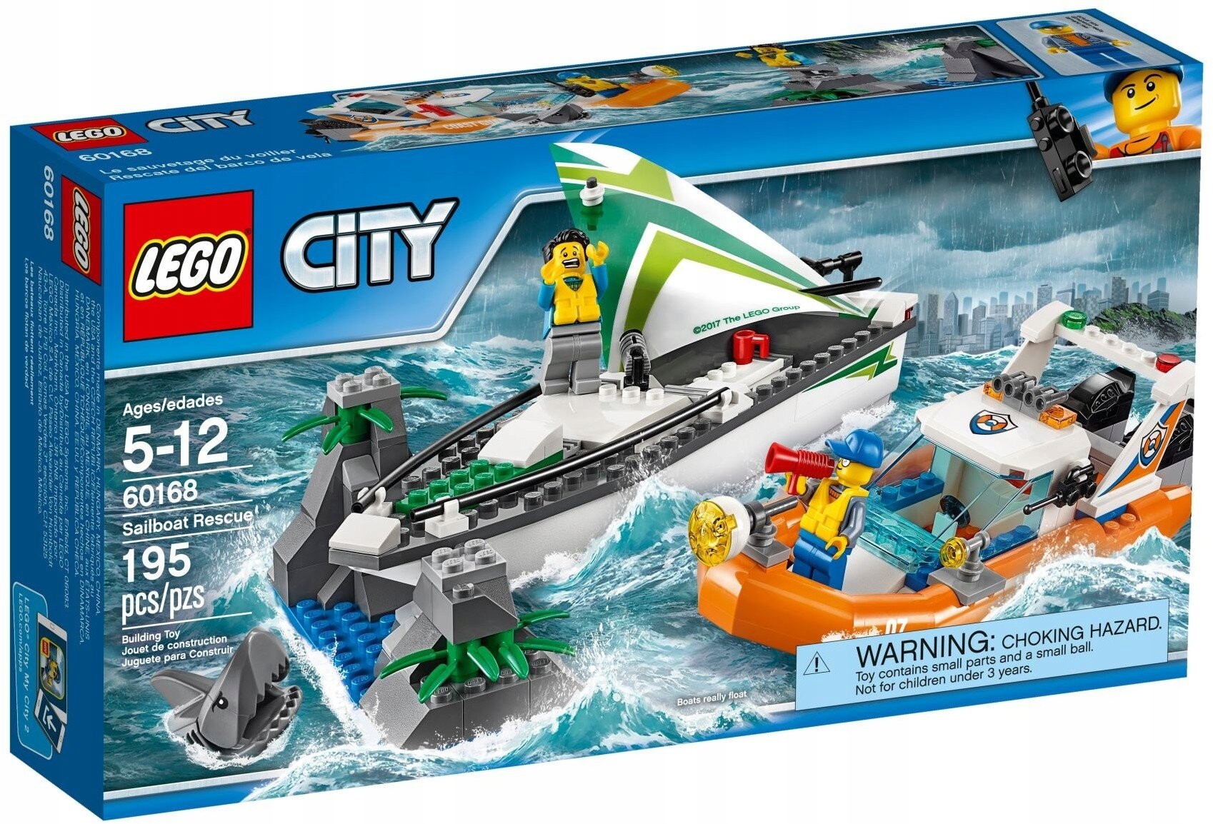 Lego City 60168 Na záchranu plachetnice Nové