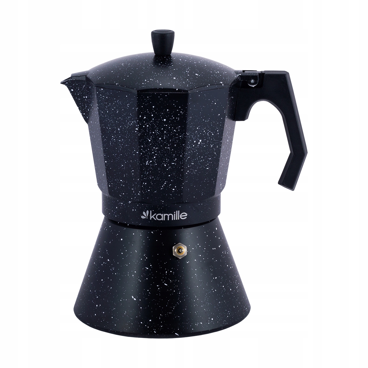 KAWIARKA CIŚNIENIOWA ZAPARZACZ DO KAWY KAMILLE Materiał aluminium