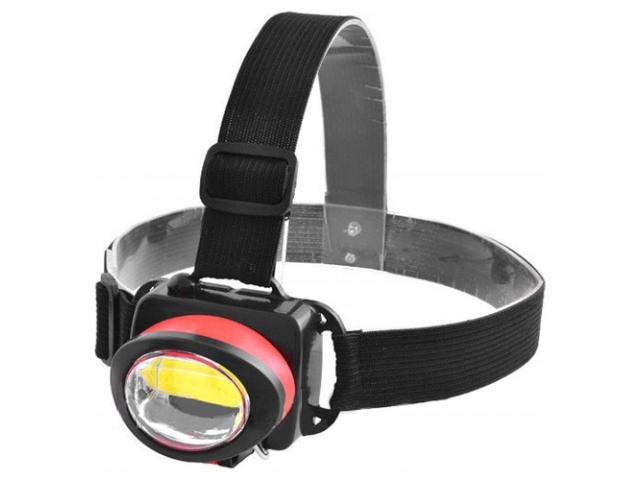 LATARKA CZOŁOWA LED COB 5W CZOŁÓWKA LAMPKA MOCNA