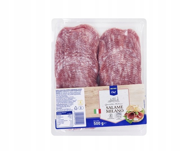 Metro Chef Salami milano plátky 500 g