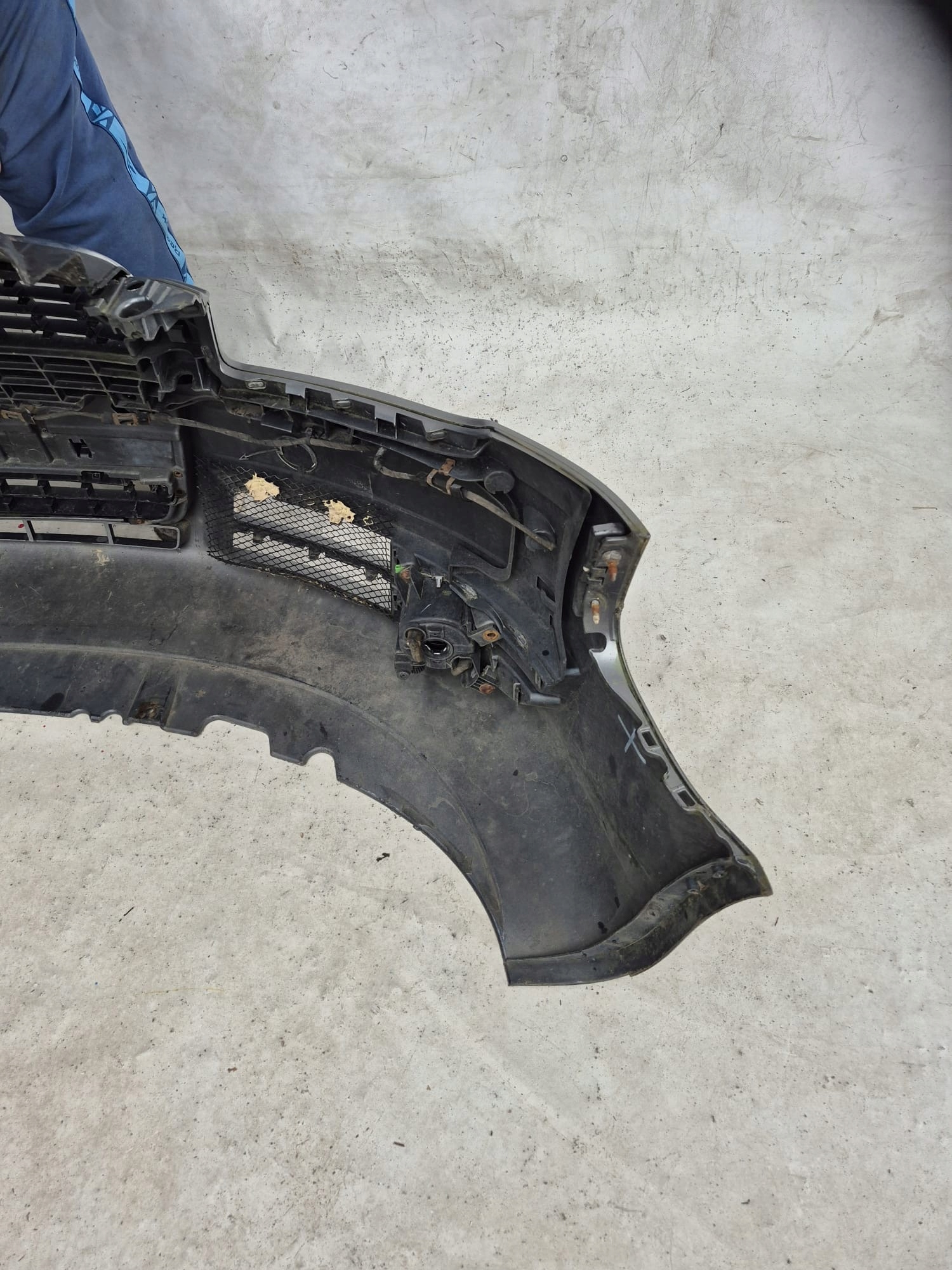 AUDI A4 B7 05-08 bumper front front without DZIUR 8E0807437AG