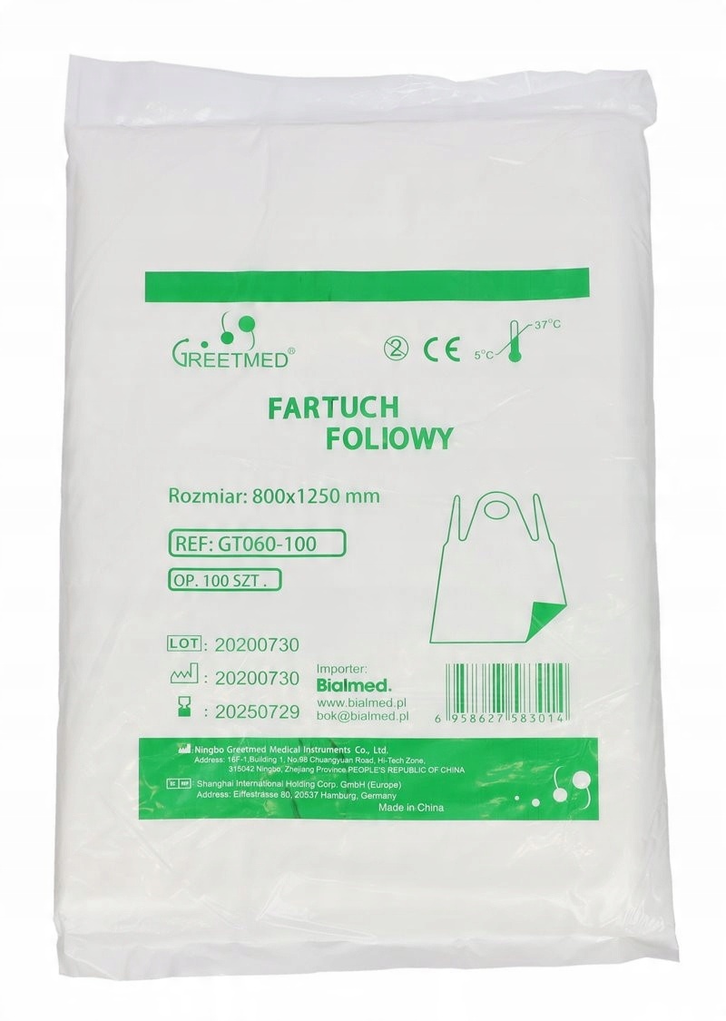 

Fartuch Foliowy (100 Szt.), Greetmed