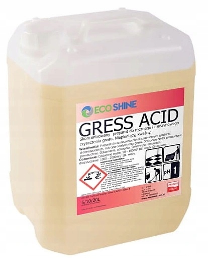 Gress Acid 5L – Koncentrát pro gres po rekonstrukcích