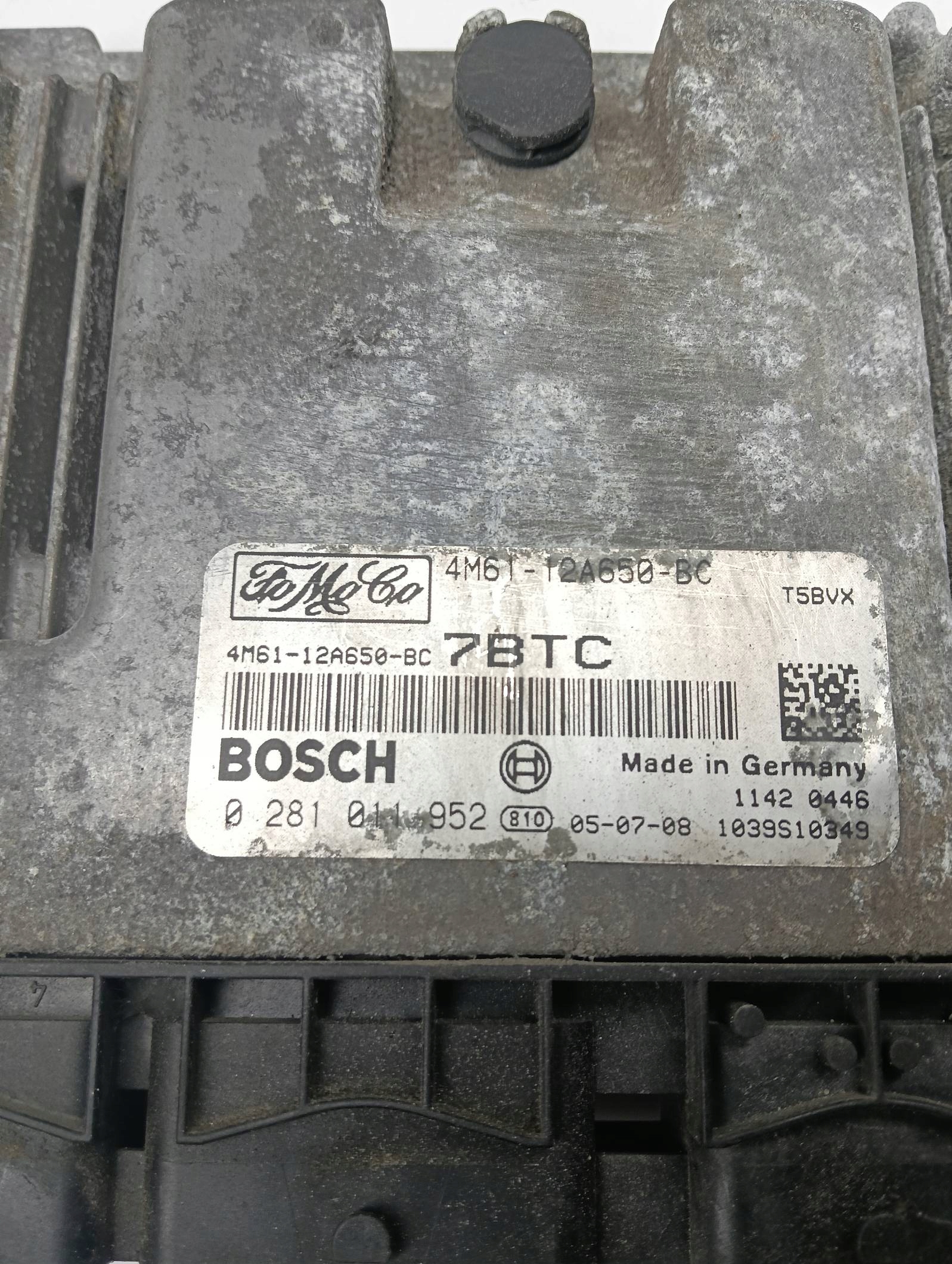 control unit of the engine MAZDA 3 1,6 CITD 4M61-12A650-BC