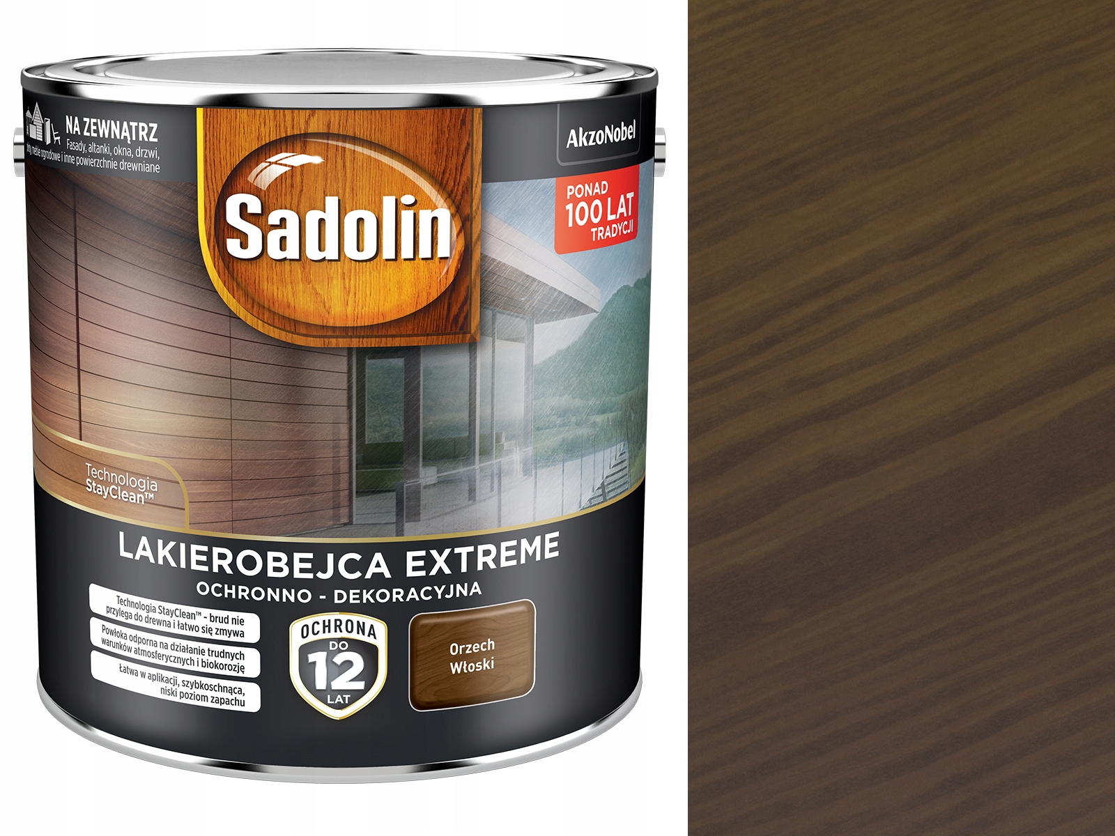 

Sadolin Lakierobejca Extreme Orzech Włoski 2,5L